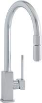 Click for Astracast Single Lever Nordic 706 kitchen mixer tap with pull out rinser.