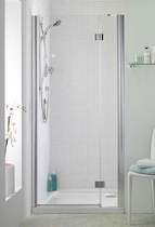 Bristan Java 900mm Hinged Shower Door (Silver).