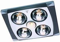 Click for BathroomHalo Bathroom Light, Quad Heaters And Extractor Fan In One Unit.