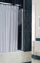 Click for Coram Screens Chrome shower curtain screen.