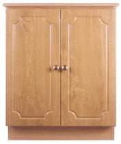 Woodlands 760mm Traditional Vanity Unit (Natural Oak)