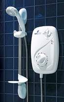 Click for Galaxy Showers Aqua 2000 8.5kW in white & chrome.