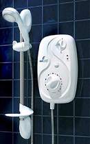 Click for Galaxy Showers Aqua 3000 10.5kW in white & chrome.