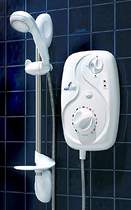 Click for Galaxy Showers Aqua 3000si 9.5kW, limescale protection, white & chrome.