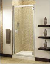 Image Ultra 900mm hinged shower enclosure door.