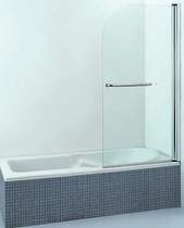 Click for Matrix Screens Single Bath Screen. 800mm.