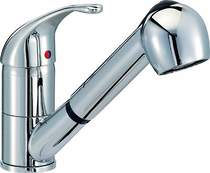 Click for Mayfair Kitchen Titan Monoblock Kitchen Tap With Pull Out Rinser (Chrome).