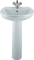 Click for Wexford 1 Tap Hole Basin and Pedestal.