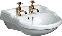 Click for Waterford Finesse 2 Tap Hole Semi Recess Basin.
