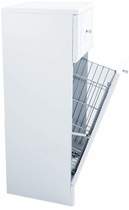 Click for daVinci Laundry unit in high gloss white finish.