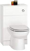 Click for daVinci Monte Carlo complete back to wall toilet set in white.