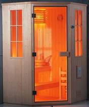Click for Hydra Pro Corner sauna cabin 1300x1300mm.