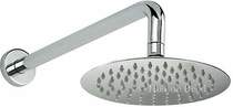 Component Round sheer fixed shower head and arm.