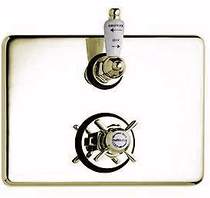 Ultra Beaumont 3/4" Twin Thermostatic Shower Valve (Gold, Special Order)