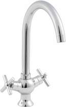 Click for Kitchen Kane X Head Mono Sink Mixer Tap (Chrome).