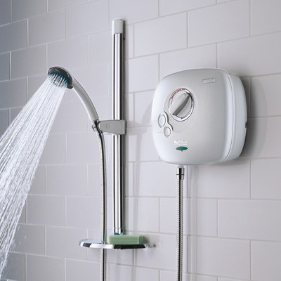 Larger image of Bristan Power Showers 1500 Thermostatic Power Shower In White.