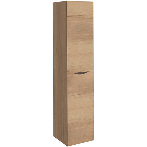 Larger image of Crosswater Glide II Wall Hung Tower Unit (1600x350, Windsor Oak).