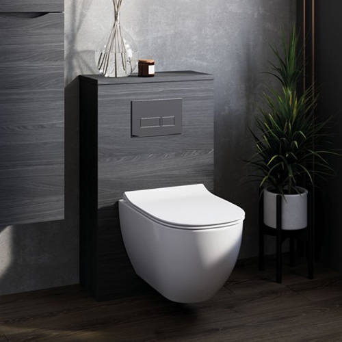 Example image of Crosswater Toilet Furniture WC Unit (545mm, Steelwood).