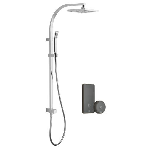 Larger image of Vado Sensori SmartTouch Shower With Remote & Rigid Riser (1 Outlet).