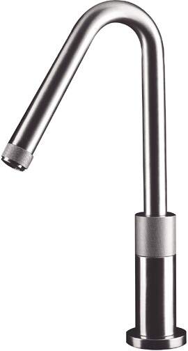 Astracast Nexus Belezza chrome kitchen sink mixer tap with progression valve.