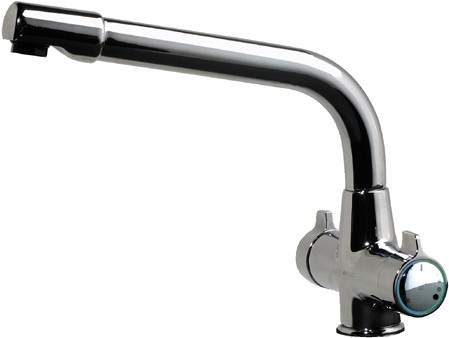 Astracast Springflow Targa 416 Water Filter Kitchen Tap in Chrome.