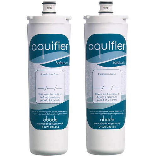 Abode 2 x Aquifier Carbon Filter Cartridge (Normal Water).