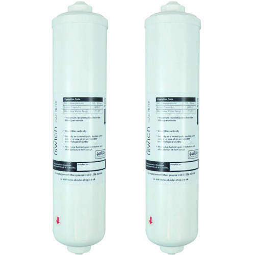 Abode 2 x Swich Resin Filter Cartridge (Hard Water).