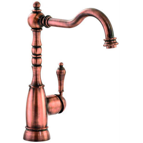 Abode Bayenne Single Lever Kitchen Tap (Century Copper).