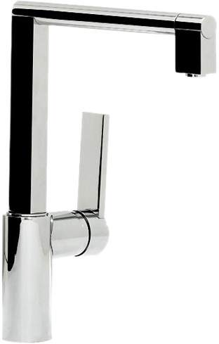 Abode Indus Single Lever Kitchen Tap (Chrome).