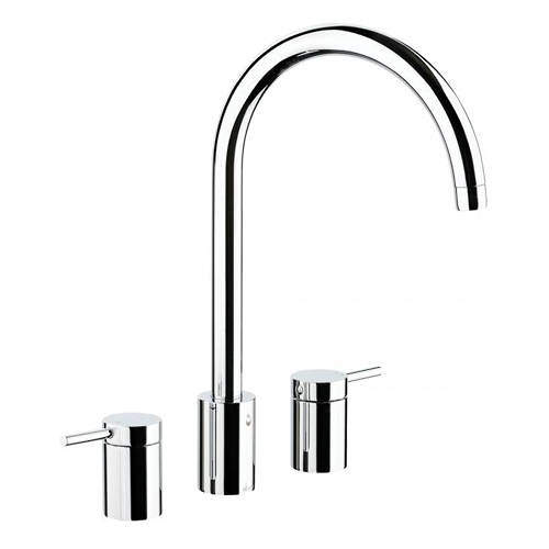 Abode Pronteau Profile Kitchen Tap, Boiling, Hot, Cold & Filtered (Chrome).
