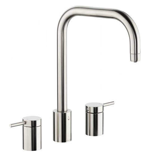 Abode Pronteau Project Kitchen Tap, Boiling, Hot, Cold & Filtered (B Nickel).