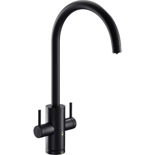 Abode Pronteau Profile Kitchen Tap, Boiling, Hot, Cold & Filtered (Matt Black).