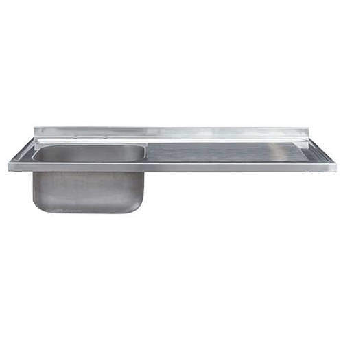 Acorn Thorn Catering Single Bowl Sink With RH Drainer 1000mm (S Steel).