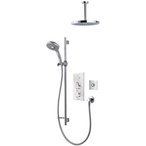 Aqualisa Infinia Digital Shower Pack 47 (Chrome Astratta Handles, GP).