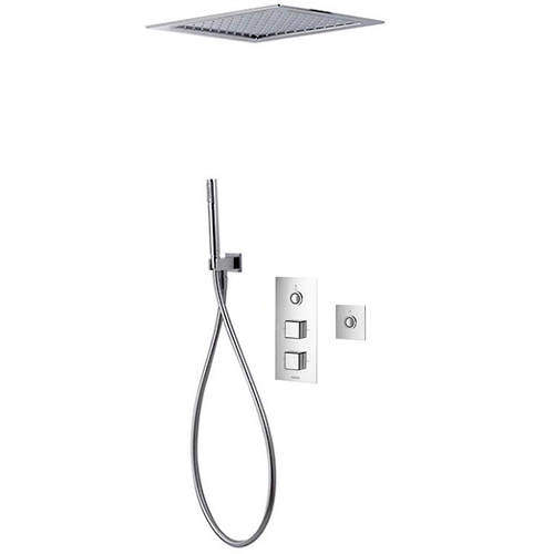 Aqualisa Infinia Digital Shower Pack 63 (Chrome Piazza Handles, GP).