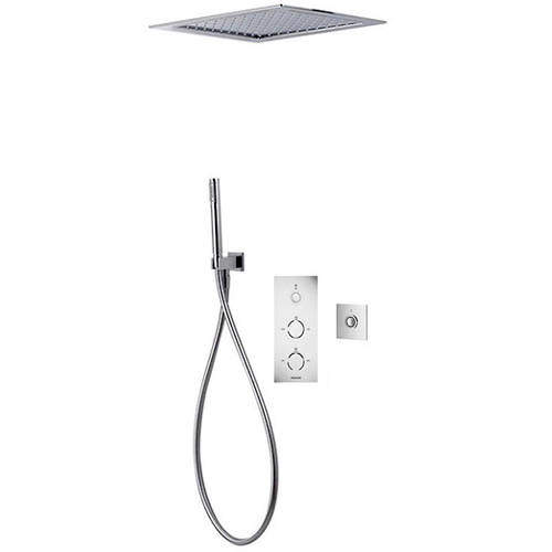 Aqualisa Infinia Digital Shower Pack 67 (Chrome Tondo Handles, GP).