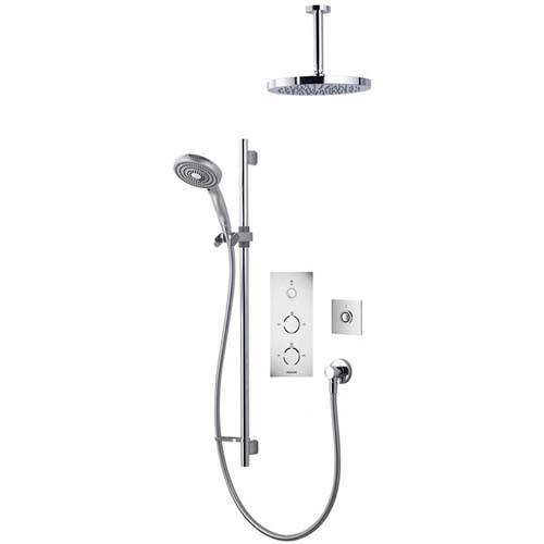 Aqualisa Infinia Digital Shower Pack 44 (Chrome Tondo Handles, HP).