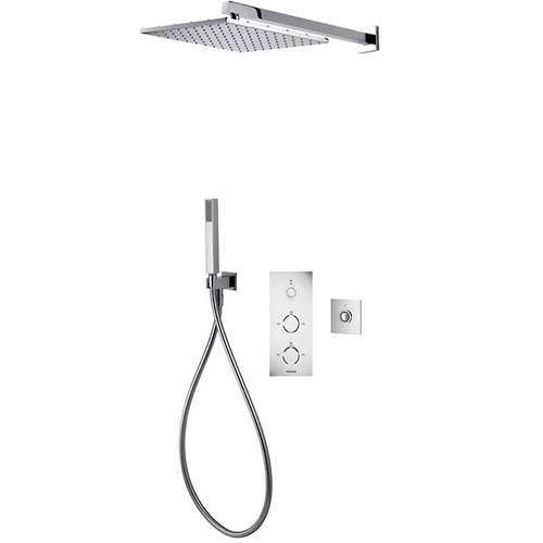 Aqualisa Infinia Digital Shower Pack 56 (Chrome Tondo Handles, HP).