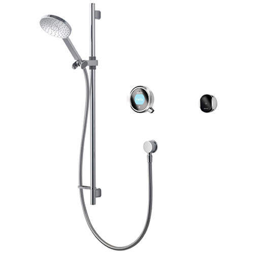 Aqualisa Q Smart Shower Pack 01S With Remote & Silver Accent (HP).