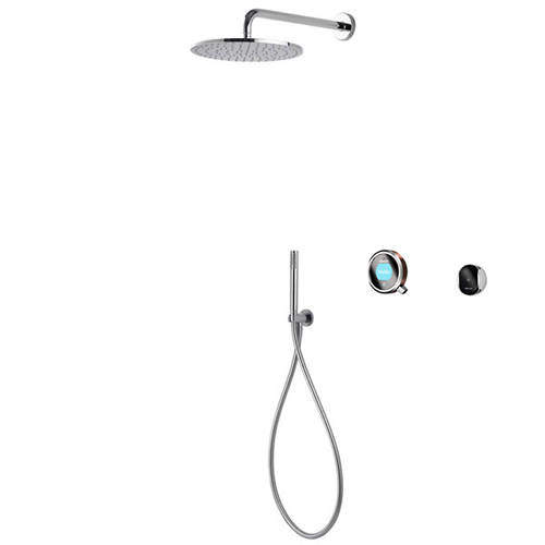 Aqualisa Q Smart Shower Pack 03RG With Remote & Rose Gold Accent (HP).