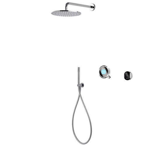 Aqualisa Q Smart Shower Pack 03W With Remote & White Accent (HP).