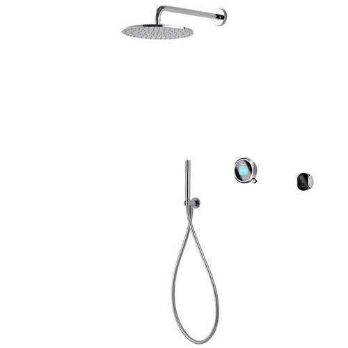 Aqualisa Q Smart Shower Pack 04C With Remote & Chrome Accent (Gravity).