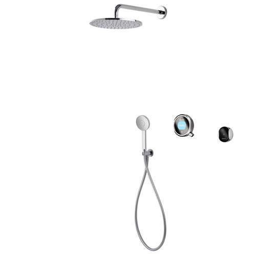 Aqualisa Q Smart Shower Pack 05GR With Remote & Grey Accent (HP).