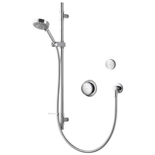 Aqualisa Rise Digital Shower With Remote & Slide Rail Kit (HP).