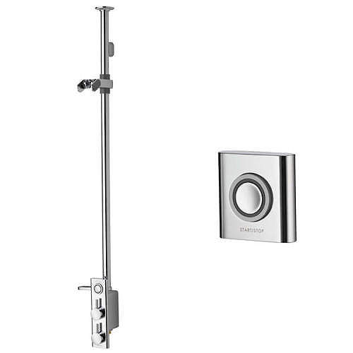 Aqualisa HiQu Exposed Smart Shower Valve With Remote Control (Gravity).