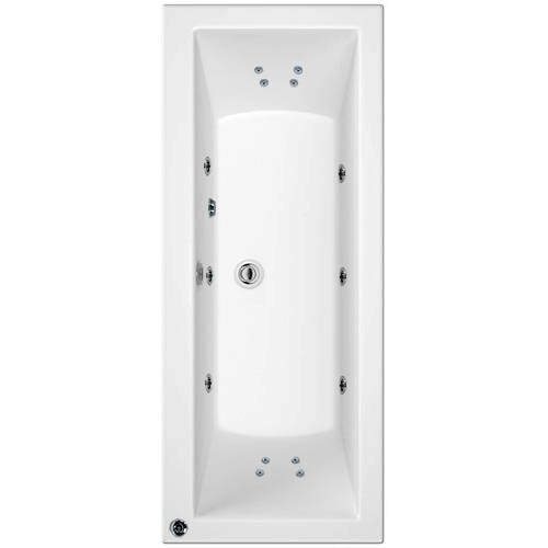 Artesan Baths Canaletto Double Ended Bath With 14 Jets (1700x800mm).