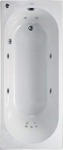 Aquaestil Hudson Aquamaxx Whirlpool Bath. 11 Jets. 1700x700mm.