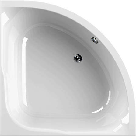 Aquaestil Satelite Small Corner Acrylic Bath.  1200x1200mm.