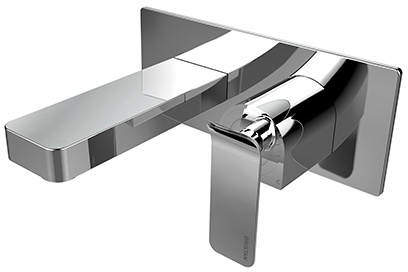 Bristan Alp Wall Mounted Bath Filler Tap (Chrome).