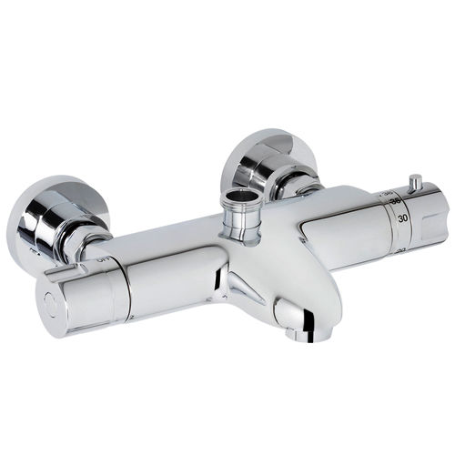 Bristan Assure Thermostatic Wall Mounted Bath Shower Mixer Tap.